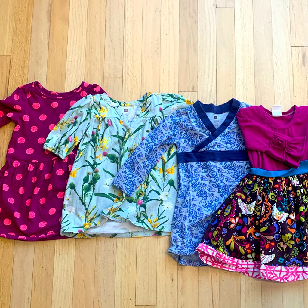 2t Long Sleeve Dress Bundle